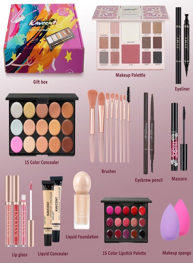KAVCENT Makeup Set for Teens Makeup Kit for Teens Women full Kit Makeup Kits for Teenagers Makeup Gift Set for Teen Girls Women Christmas - Image 2